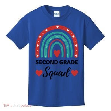 Second Grade Rocks Second Grade Squad Vibes Teacher Student Gift Kids T-Shirt
