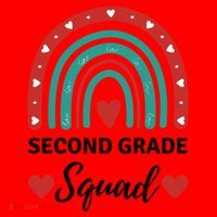 Second Grade Rocks Second Grade Squad Vibes Teacher Student Gift Santa Hat thumb 1