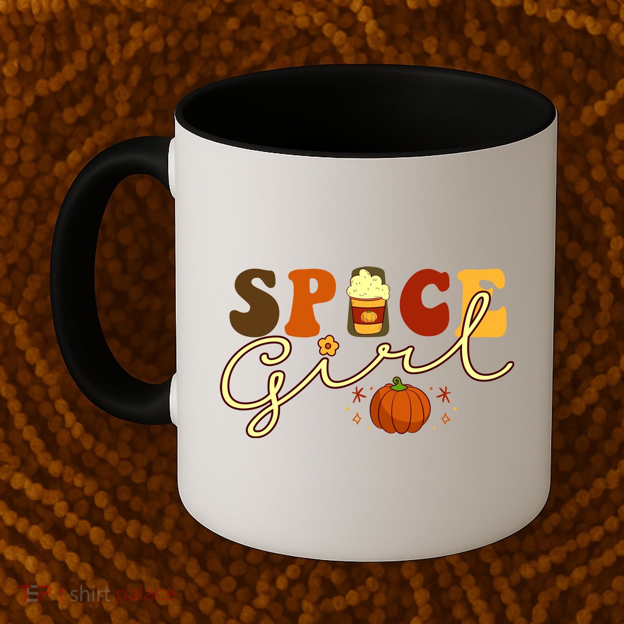 Spice Girl Retro Thankful Gift For Thanksgiving Coffee Mug
