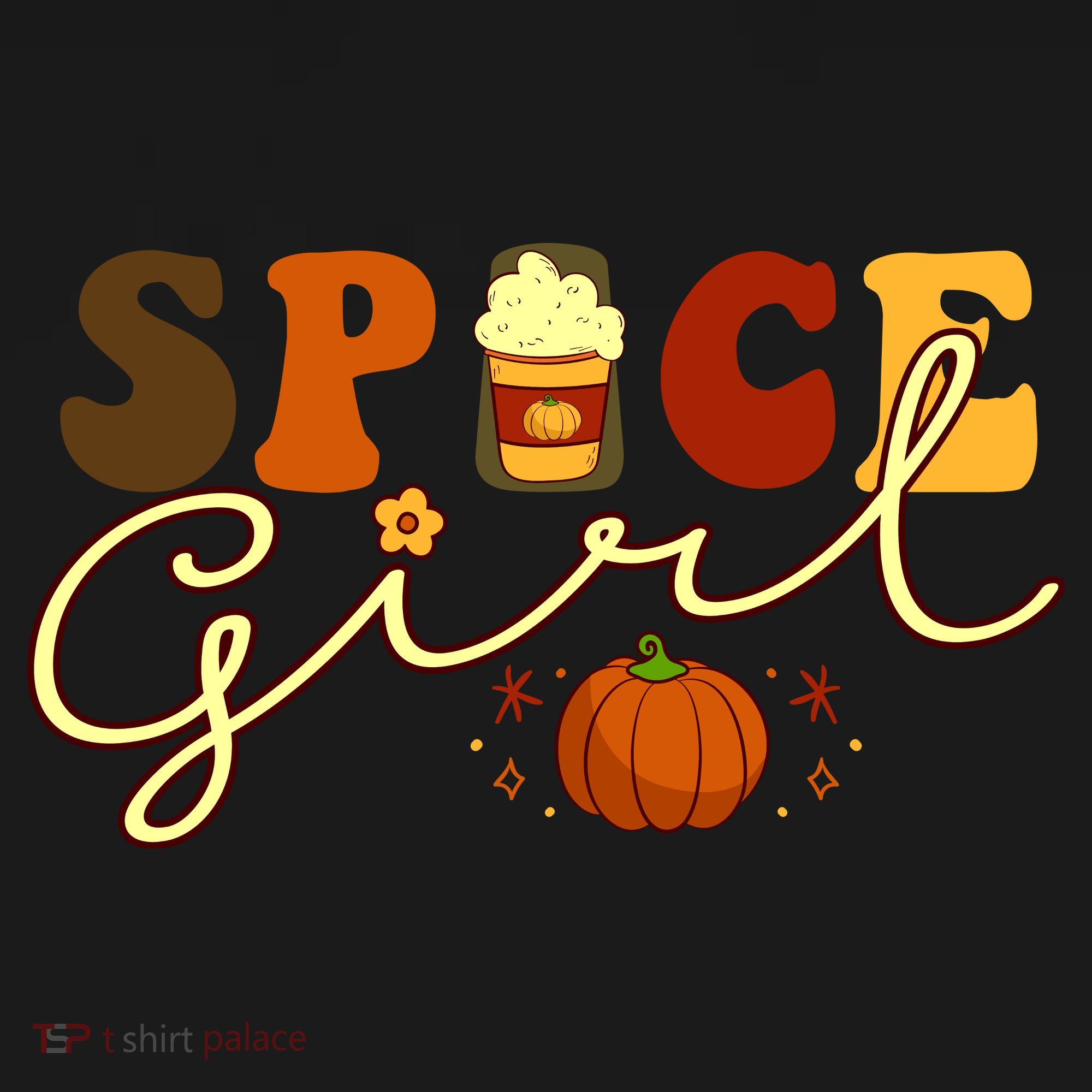 Spice Girl Retro Thankful Gift For Thanksgiving Women's Hoodie
