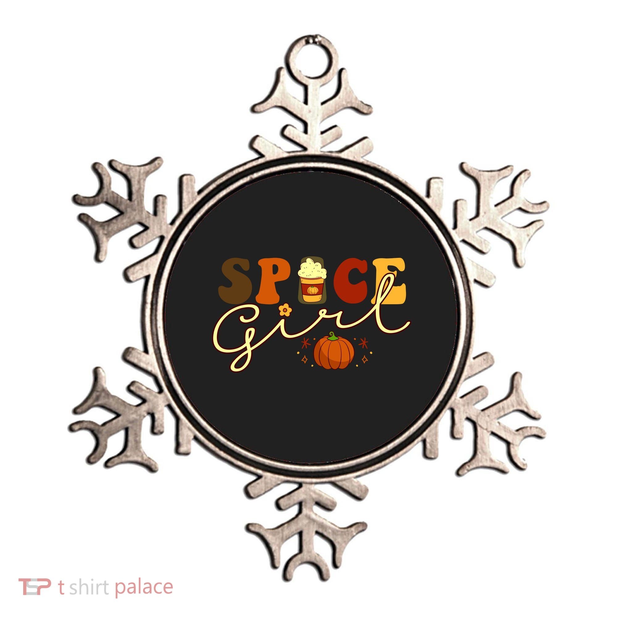 Spice Girl Retro Thankful Gift For Thanksgiving Ornament