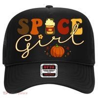 Spice Girl Retro Thankful Gift For Thanksgiving Hat thumb 0