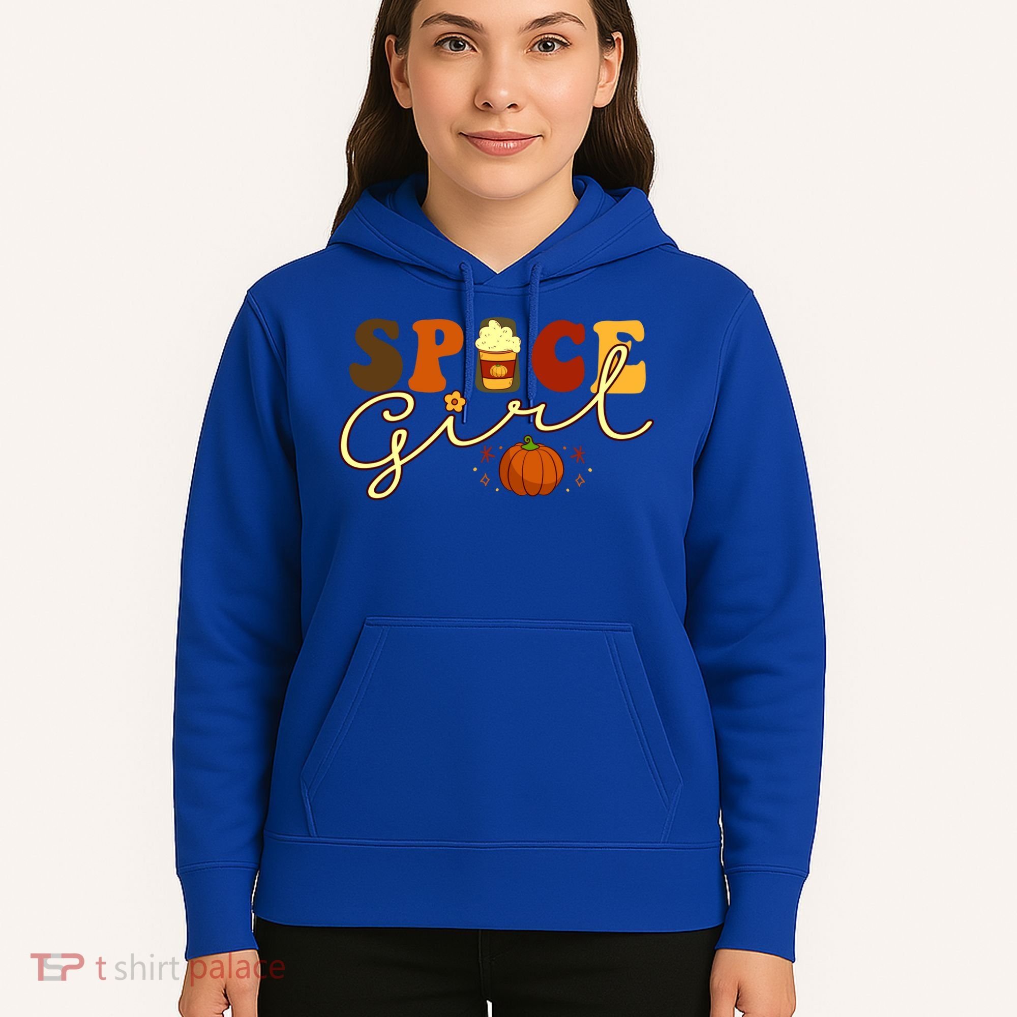 Spice Girl Retro Thankful Gift For Thanksgiving Hoodie