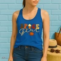 Spice Girl Retro Thankful Gift For Thanksgiving Women's Tank Top thumb 2