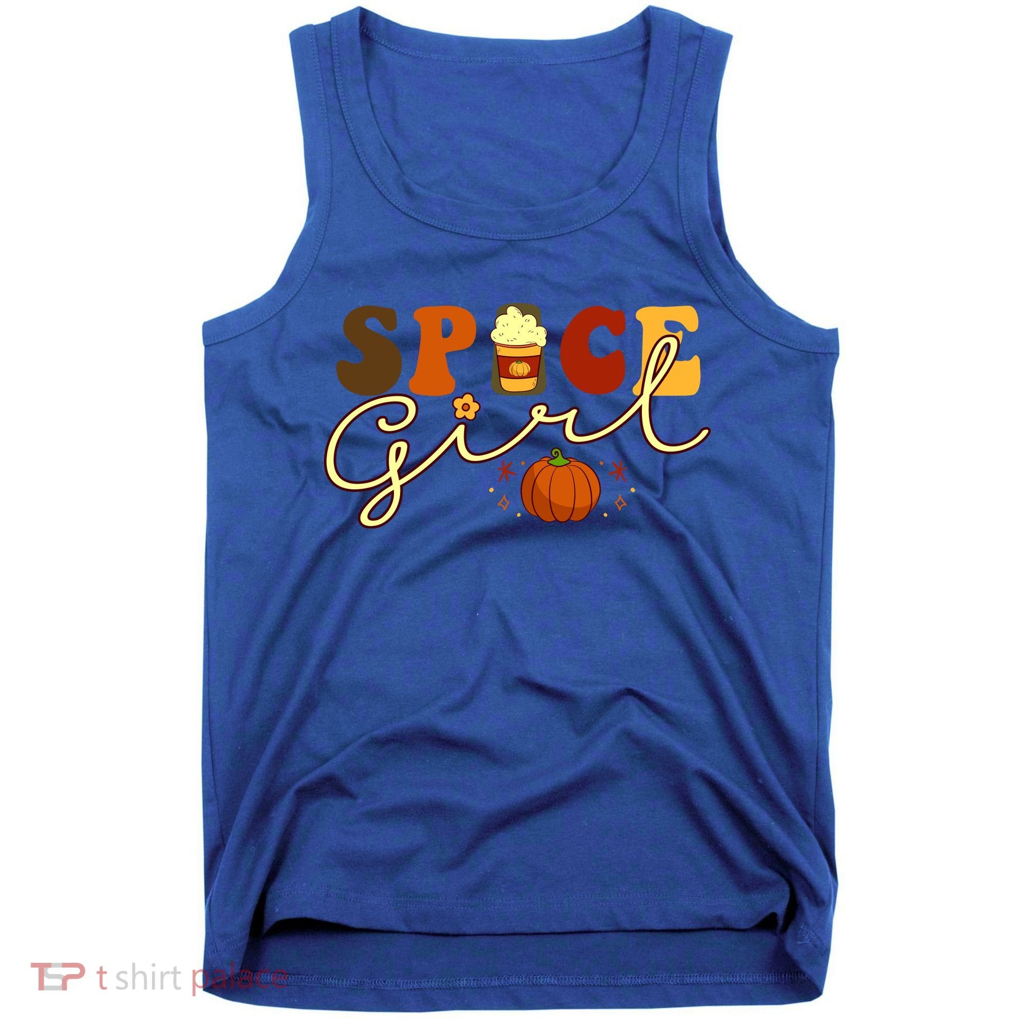 Spice Girl Retro Thankful Gift For Thanksgiving Tank Top