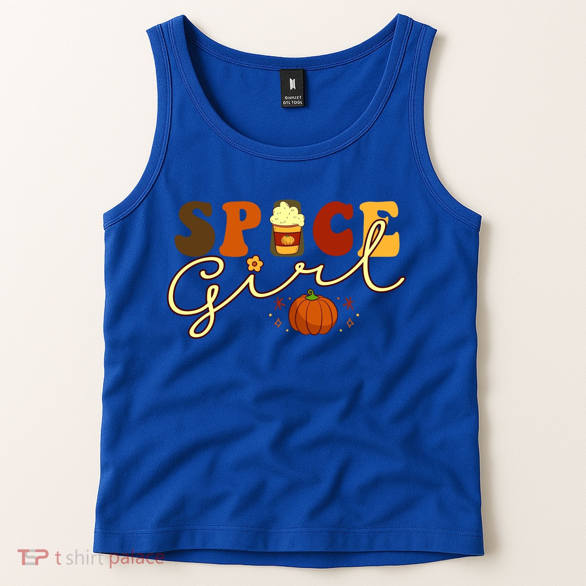 Spice Girl Retro Thankful Gift For Thanksgiving Tank Top