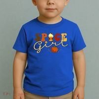 Spice Girl Retro Thankful Gift For Thanksgiving Toddler T-Shirt thumb 2