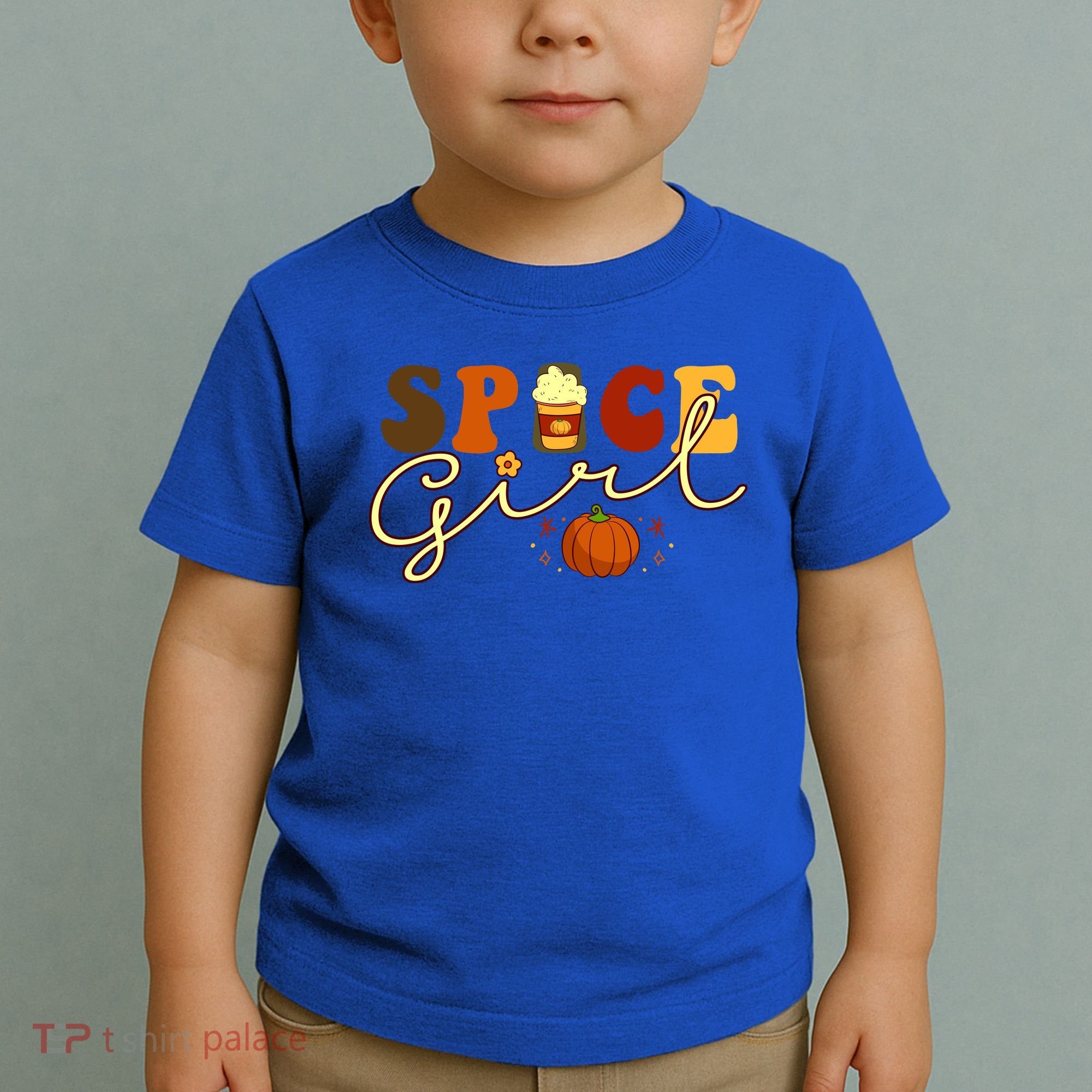 Spice Girl Retro Thankful Gift For Thanksgiving Toddler T-Shirt