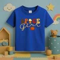 Spice Girl Retro Thankful Gift For Thanksgiving Toddler T-Shirt thumb 3