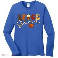 Spice Girl Retro Thankful Gift For Thanksgiving Women's Long Sleeve Shirt thumb 0