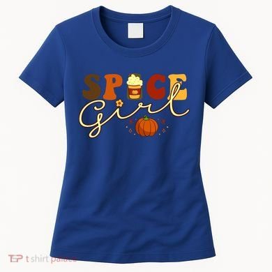 Spice Girl Retro Thankful Gift For Thanksgiving Women's T-Shirt