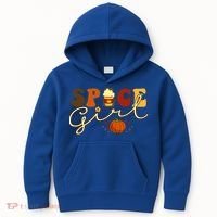 Spice Girl Retro Thankful Gift For Thanksgiving Kids Hoodie thumb 0