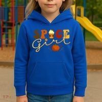 Spice Girl Retro Thankful Gift For Thanksgiving Kids Hoodie thumb 3