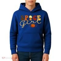 Spice Girl Retro Thankful Gift For Thanksgiving Kids Hoodie thumb 4