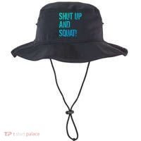 Squat Gym Rats Shut Up And Squat Gym Teachers Shut And Squat Great Gift Bucket Hat thumb 0