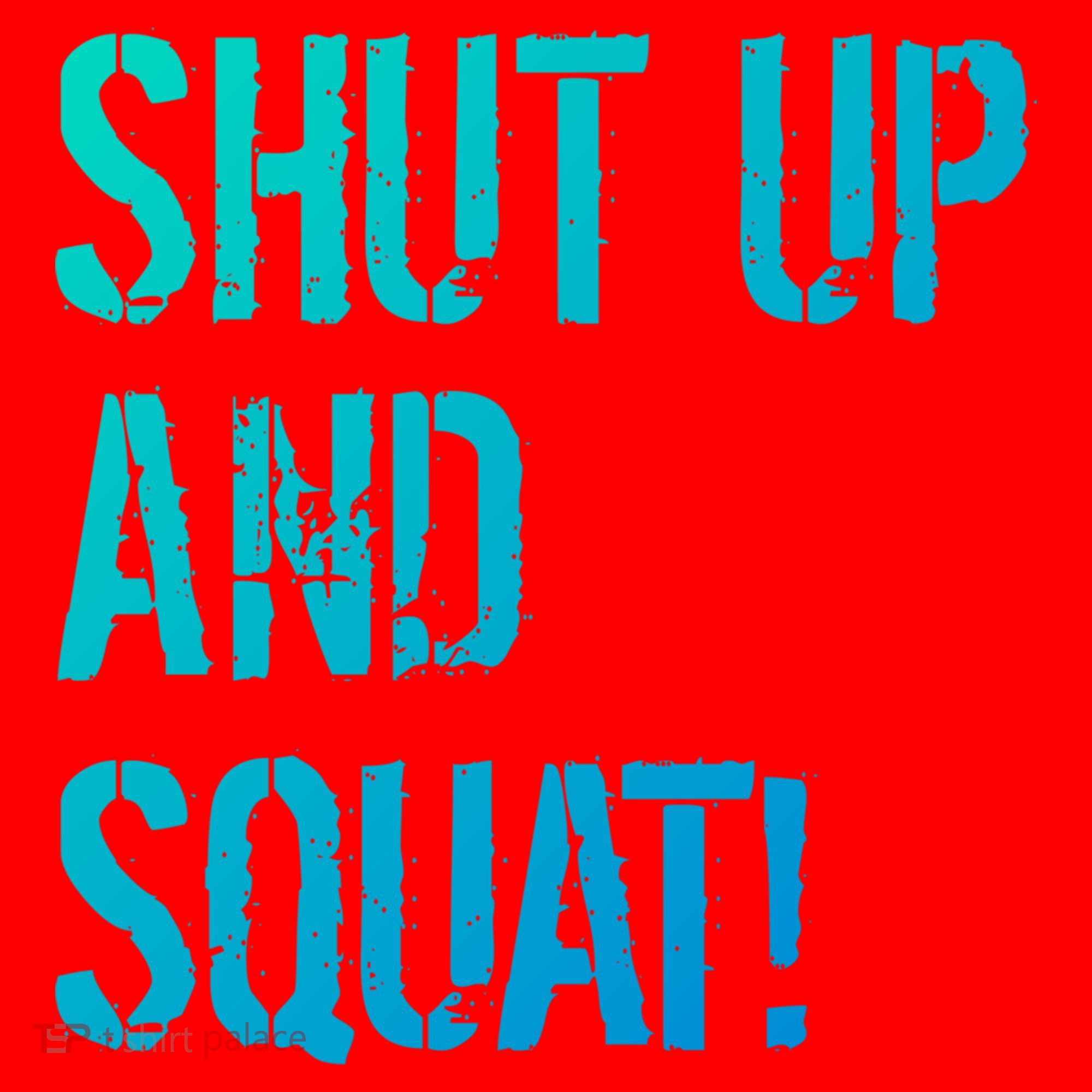 Squat Gym Rats Shut Up And Squat Gym Teachers Shut And Squat Great Gift Santa Hat