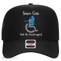 SAVE GAS RIDE THE Handicapped Hat thumb 0