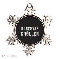 Summer Grilling Rockstar Griller Pit Dad Patio Meat Gangster Ornament thumb 0