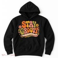 Stay Groovy Retro Hoodie thumb 0