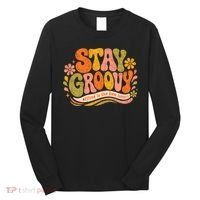 Stay Groovy Retro Long Sleeve Shirt thumb 0