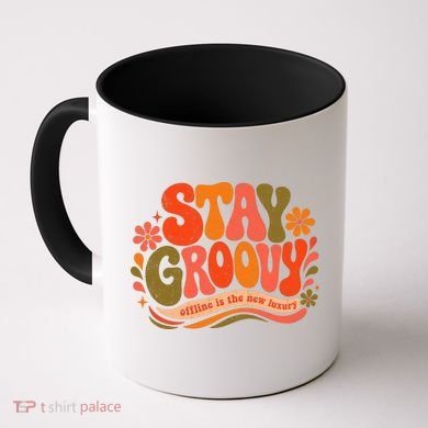 Stay Groovy Retro Coffee Mug
