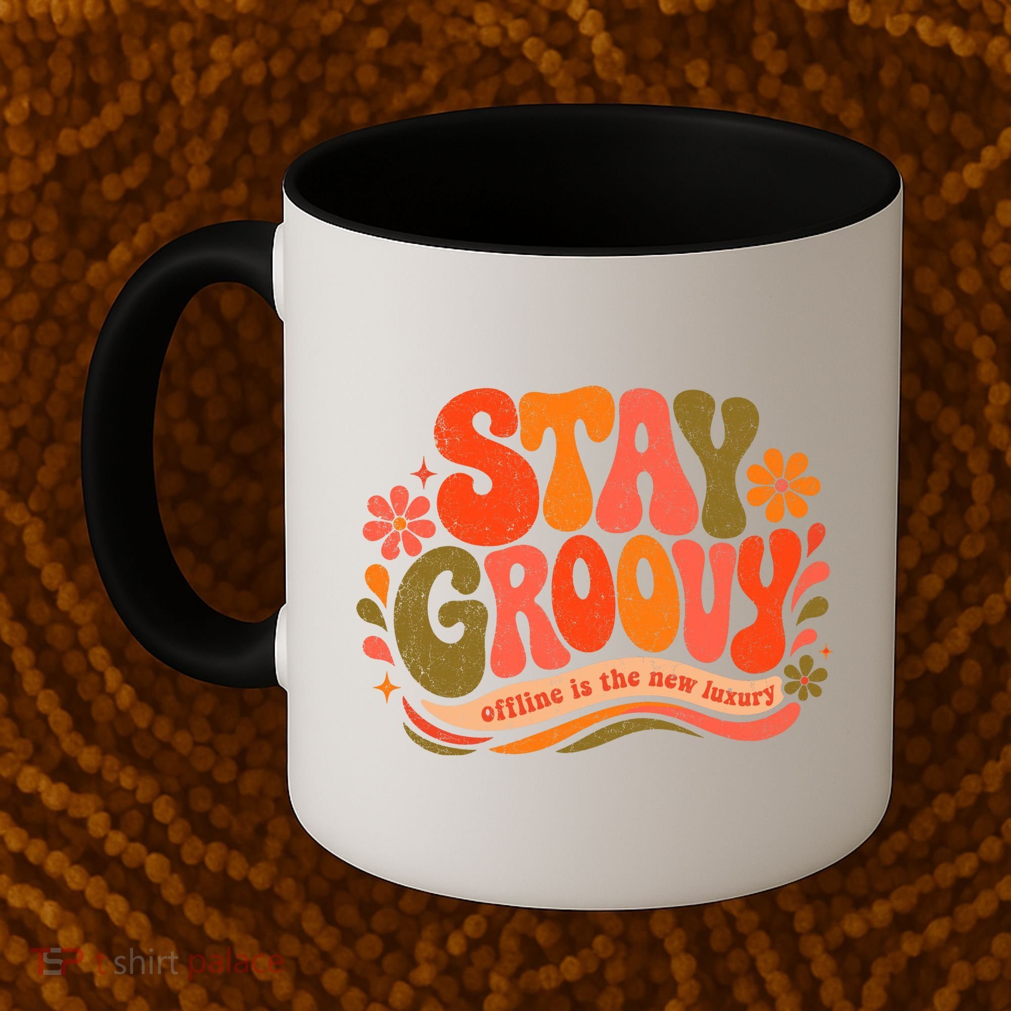 Stay Groovy Retro Coffee Mug