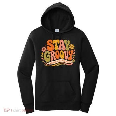Stay Groovy Retro Women's Hoodie