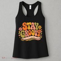 Stay Groovy Retro Women's Tank Top thumb 3