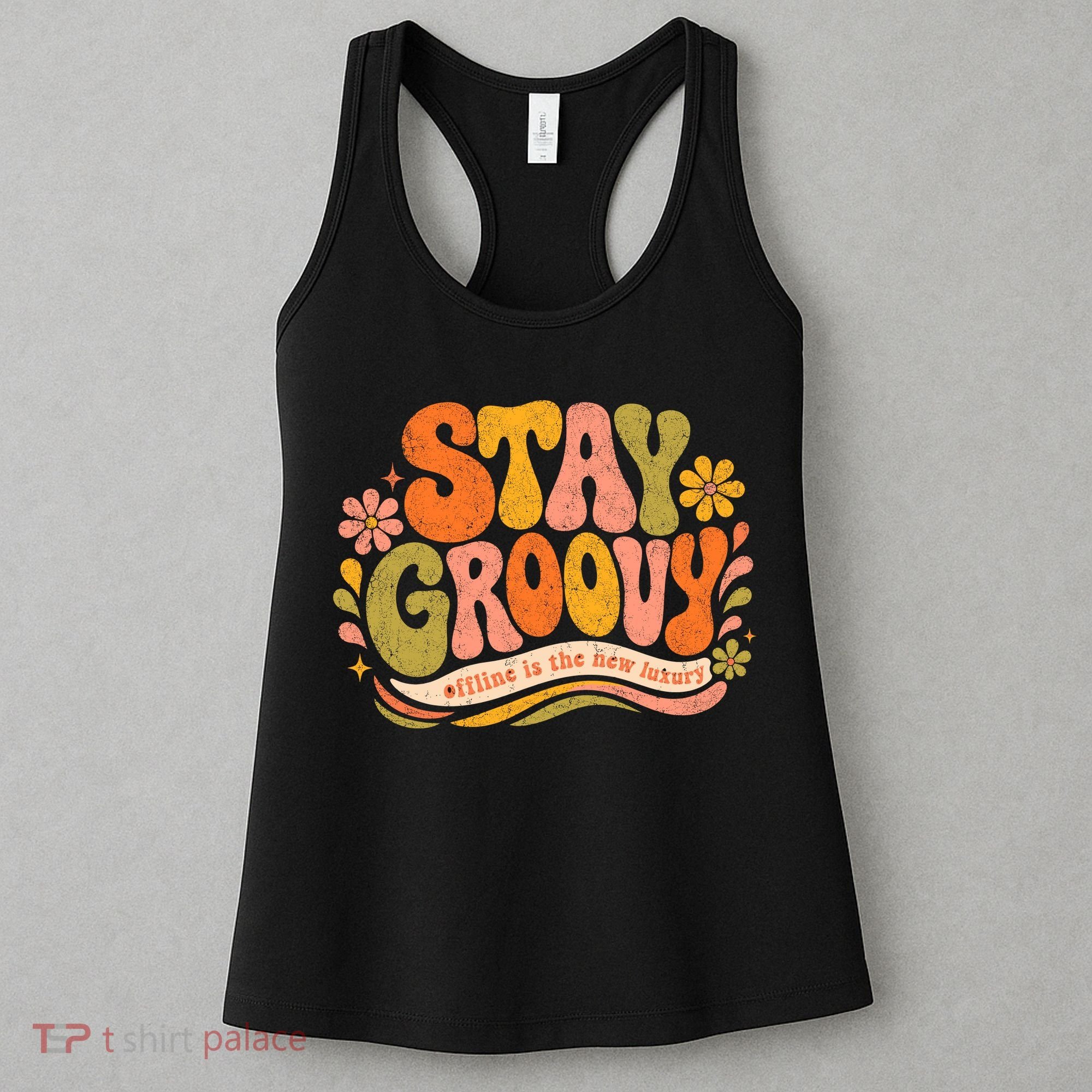 Stay Groovy Retro Women's Tank Top