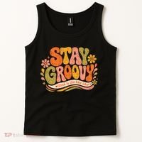 Stay Groovy Retro Tank Top thumb 2
