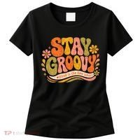 Stay Groovy Retro Women's T-Shirt thumb 0