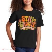 Stay Groovy Retro Kids T-Shirt thumb 2