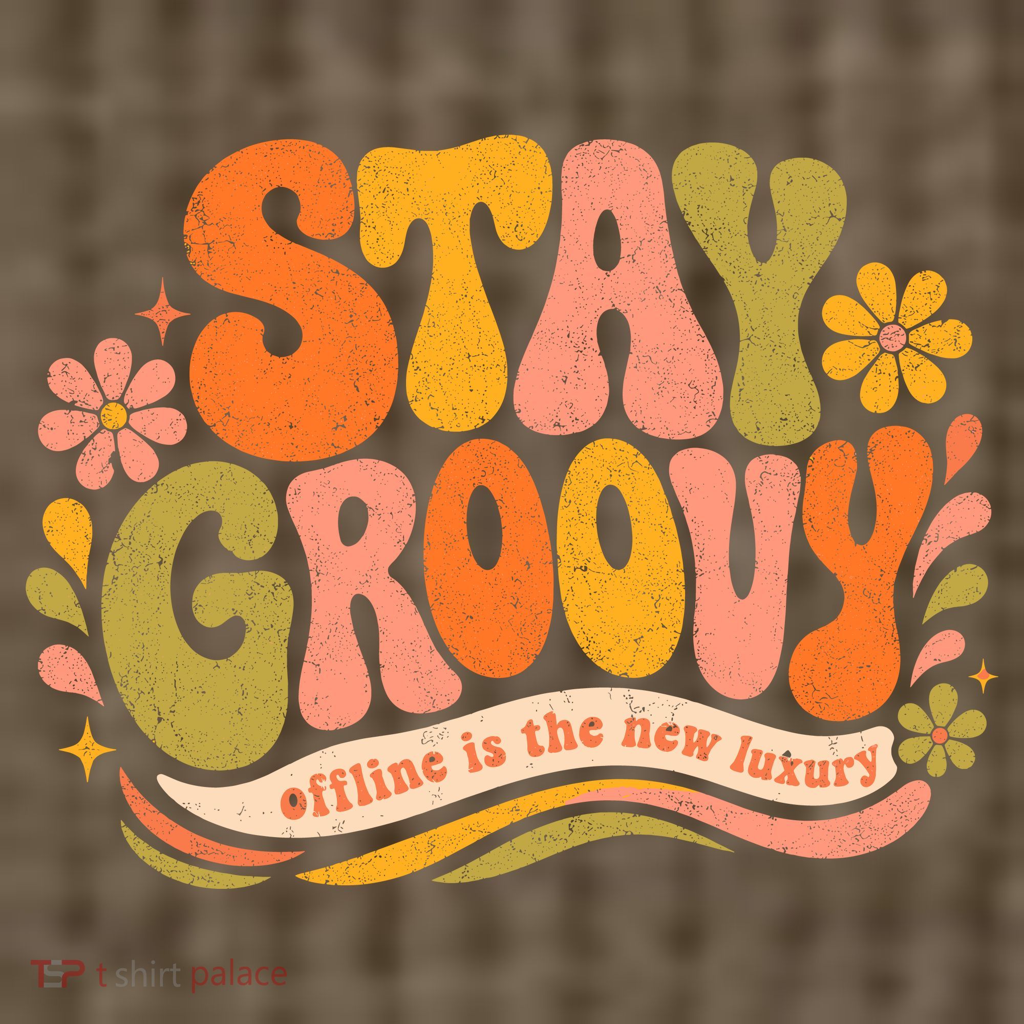 Stay Groovy Retro Beanie