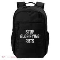 Stop Glorifying Rats Backpack thumb 0