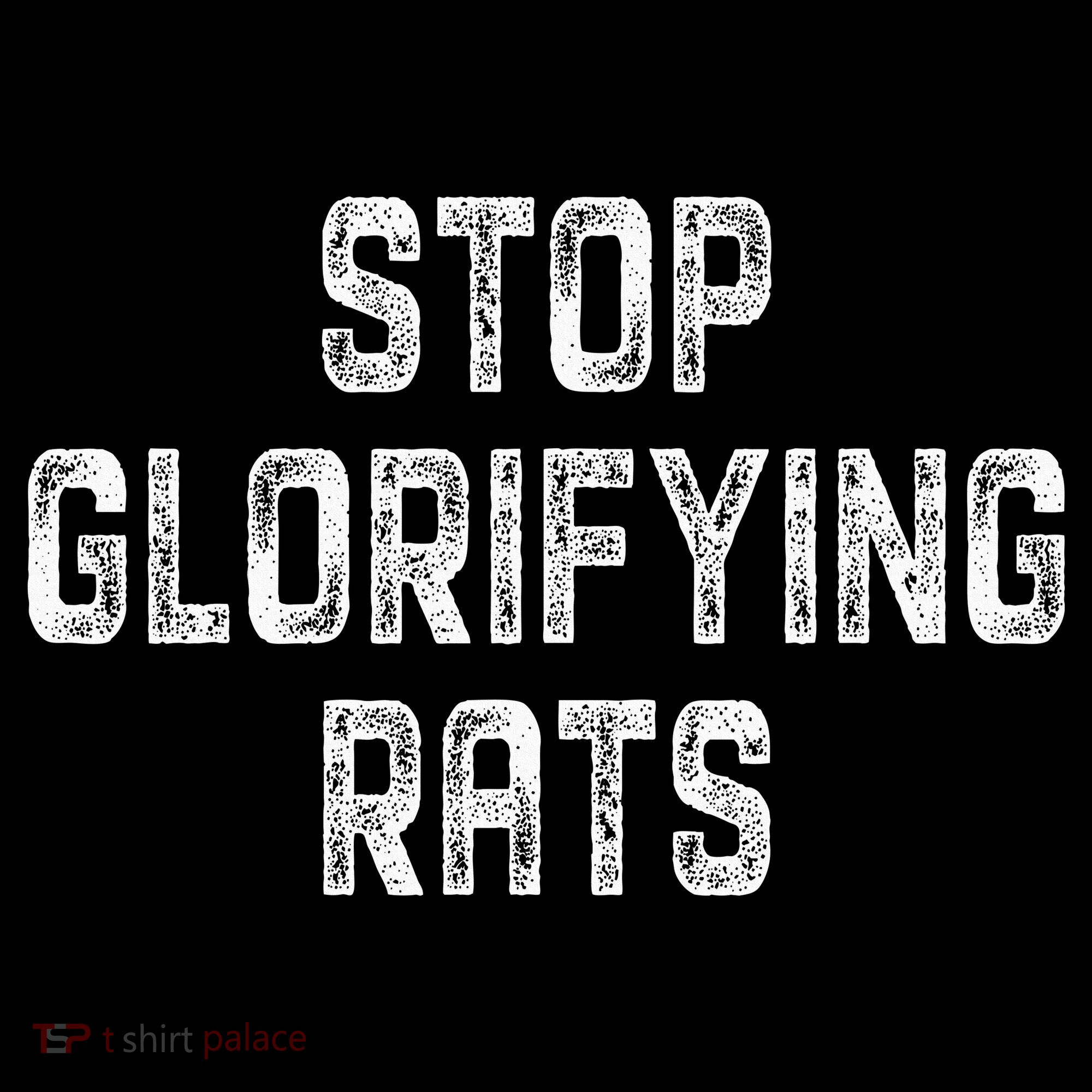 Stop Glorifying Rats Mousepad
