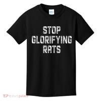 Stop Glorifying Rats Kids T-Shirt thumb 0