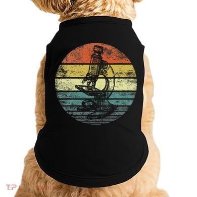 Science Gifts Sunset Scientist Microscope Microscopy Doggie Tank