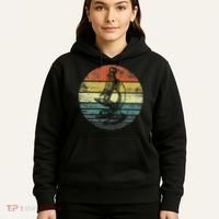 Science Gifts Sunset Scientist Microscope Microscopy Hoodie thumb 5
