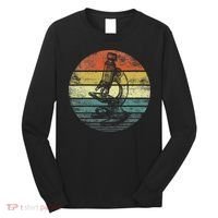 Science Gifts Sunset Scientist Microscope Microscopy Long Sleeve Shirt thumb 0