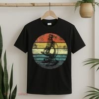 Science Gifts Sunset Scientist Microscope Microscopy T-Shirt thumb 2