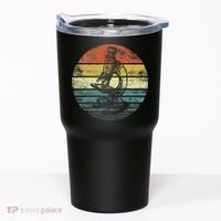 Science Gifts Sunset Scientist Microscope Microscopy Tumbler thumb 0