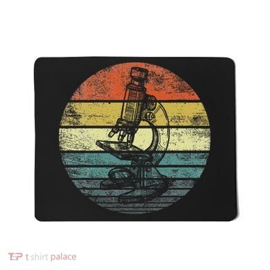Science Gifts Sunset Scientist Microscope Microscopy Mousepad