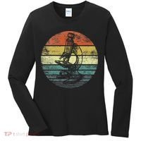 Science Gifts Sunset Scientist Microscope Microscopy Women's Long Sleeve Shirt thumb 0