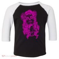 Day Of The Dead Illustration Skeleton Toddler Fine Jersey T-Shirt thumb 0