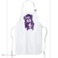 Day Of The Dead Illustration Skeleton Apron thumb 0