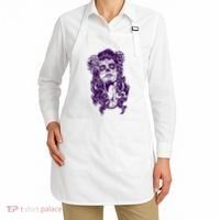 Day Of The Dead Illustration Skeleton Apron thumb 2