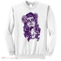Day Of The Dead Illustration Skeleton Sweatshirt thumb 0