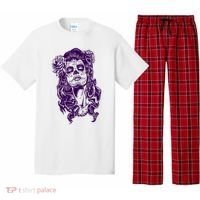 Day Of The Dead Illustration Skeleton Pajama Set thumb 0