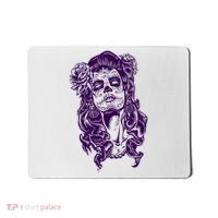 Day Of The Dead Illustration Skeleton Mousepad thumb 0