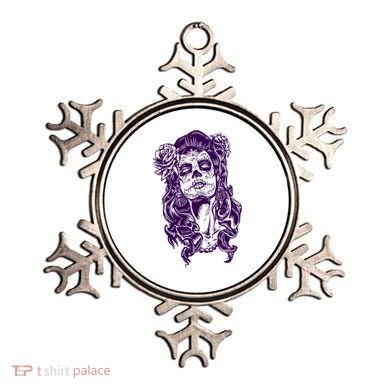 Day Of The Dead Illustration Skeleton Ornament